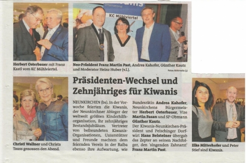 Kiwanis-Bezirksblaetter